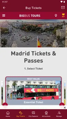 Big Bus Tours android App screenshot 0